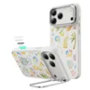 ESR รุ่น Classic Hybrid Case with Stash Stand (Camera Control Button) - เคส iPhone 17 Pro Max - สี Coastal Summer
