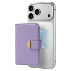 ESR รุ่น Aura Clutch Magnetic Wallet - กระเป๋าติดหลังมือถือ - สี Lavender