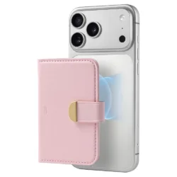 ESR รุ่น Aura Clutch Magnetic Wallet - กระเป๋าติดหลังมือถือ - สี Bubblegum Pink