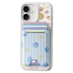 ESR รุ่น Magnetic Wallet - ที่เก็บบัตรติดหลังมือถือ - สี Coastal Summer