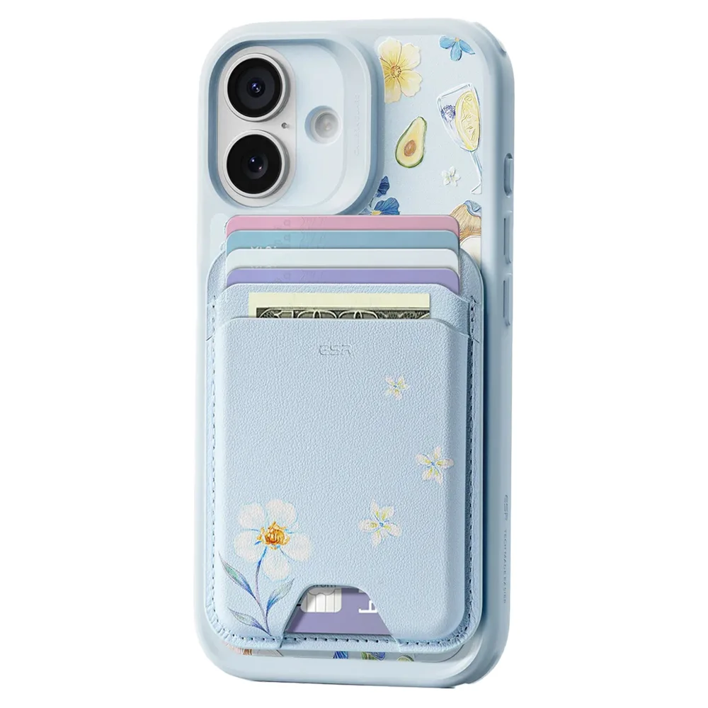 ESR รุ่น Magnetic Wallet - ที่เก็บบัตรติดหลังมือถือ - สี Tropical Paradise 1 ESR รุ่น Magnetic Wallet - ที่เก็บบัตรติดหลังมือถือ - สี Tropical Paradise