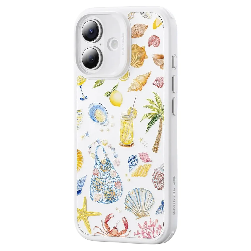 ESR รุ่น Classic Hybrid Case (Camera Control Button) - เคส iPhone 17 - สี Coastal Summer 1 ESR รุ่น Classic Hybrid Case (Camera Control Button) - เคส iPhone 17 - สี Coastal Summer