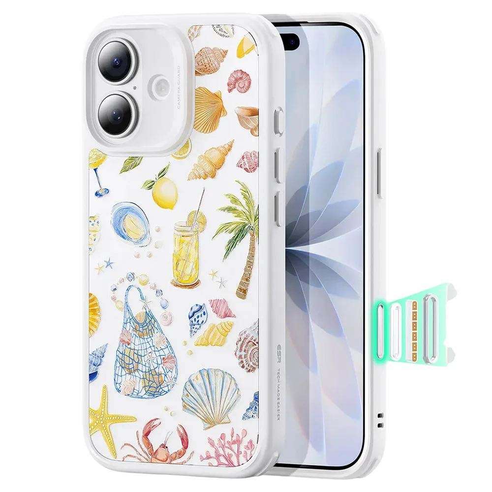 ESR รุ่น Classic Hybrid Case (Camera Control Button) - เคส iPhone 17 - สี Coastal Summer 2 ESR รุ่น Classic Hybrid Case (Camera Control Button) - เคส iPhone 17 - สี Coastal Summer - Image 2