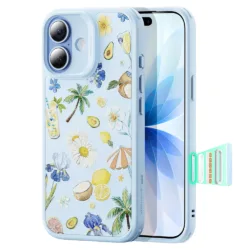 ESR รุ่น Classic Hybrid Case (Camera Control Button) - เคส iPhone 17 - สี Tropical Paradise