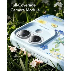 ESR รุ่น Classic Hybrid Case (Camera Control Button) - เคส iPhone 17 - สี Tropical Paradise