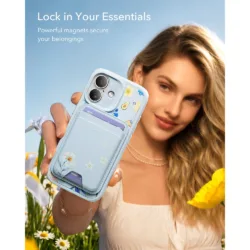 ESR รุ่น Magnetic Wallet - ที่เก็บบัตรติดหลังมือถือ - สี Tropical Paradise 15 ESR รุ่น Magnetic Wallet - ที่เก็บบัตรติดหลังมือถือ - สี Tropical Paradise