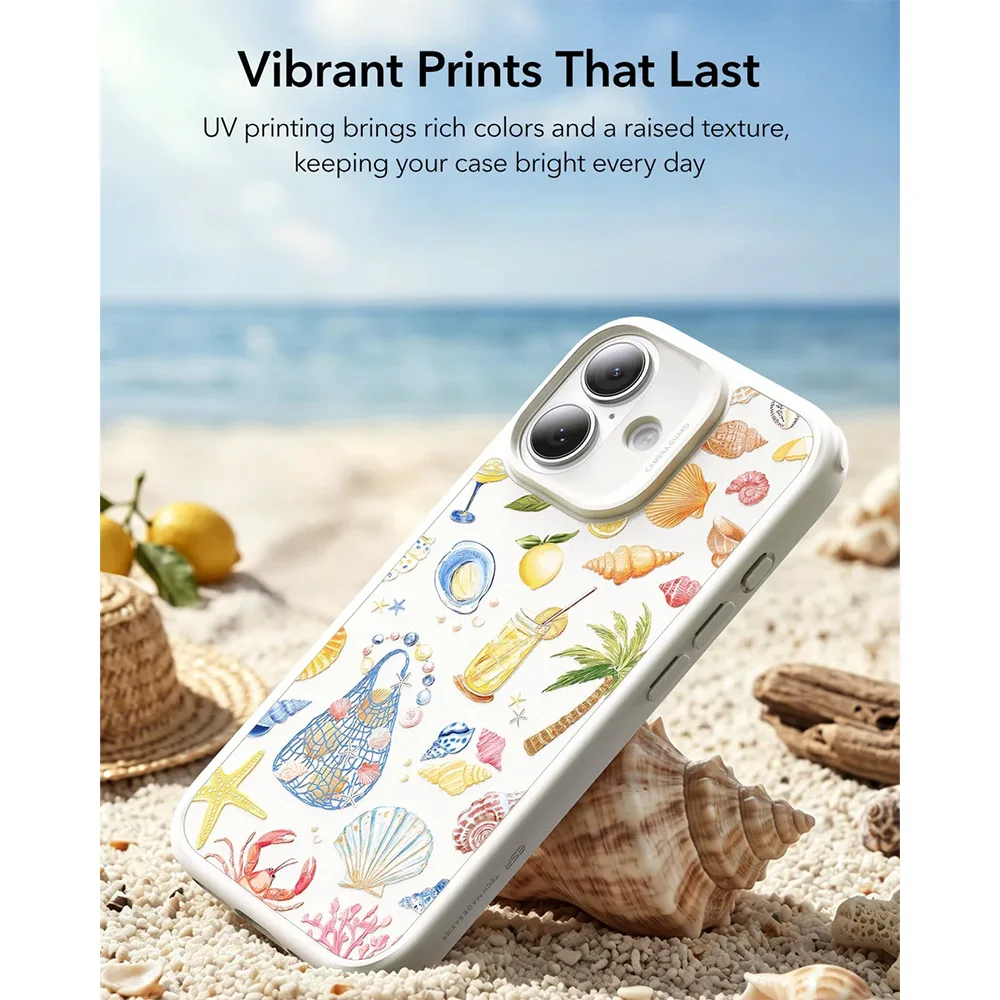 ESR รุ่น Classic Hybrid Case (Camera Control Button) - เคส iPhone 17 - สี Coastal Summer 6 ESR รุ่น Classic Hybrid Case (Camera Control Button) - เคส iPhone 17 - สี Coastal Summer - Image 6