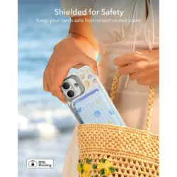 ESR รุ่น Magnetic Wallet - ที่เก็บบัตรติดหลังมือถือ - สี Coastal Summer 15 ESR รุ่น Magnetic Wallet - ที่เก็บบัตรติดหลังมือถือ - สี Coastal Summer
