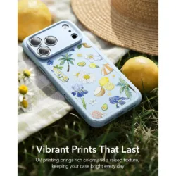 ESR รุ่น Classic Hybrid Case (Camera Control Button) - เคส iPhone 17 Pro Max - สี Tropical Paradise