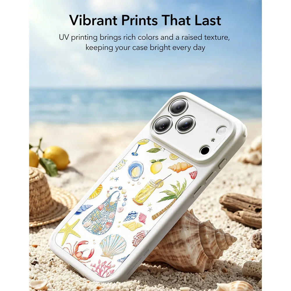ESR รุ่น Classic Hybrid Case (Camera Control Button) - เคส iPhone 17 Pro - สี Coastal Summer 6 ESR รุ่น Classic Hybrid Case (Camera Control Button) - เคส iPhone 17 Pro - สี Coastal Summer - Image 6