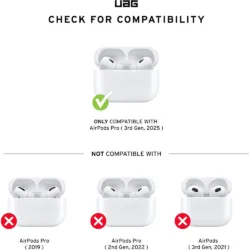 UAG รุ่น Scout - เคส Airpods Pro 3 - สี Smoke