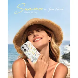 ESR รุ่น Classic Hybrid Case with Stash Stand (Camera Control Button) - เคส iPhone 17 - สี Coastal Summer 14 ESR รุ่น Classic Hybrid Case with Stash Stand (Camera Control Button) - เคส iPhone 17 - สี Coastal Summer