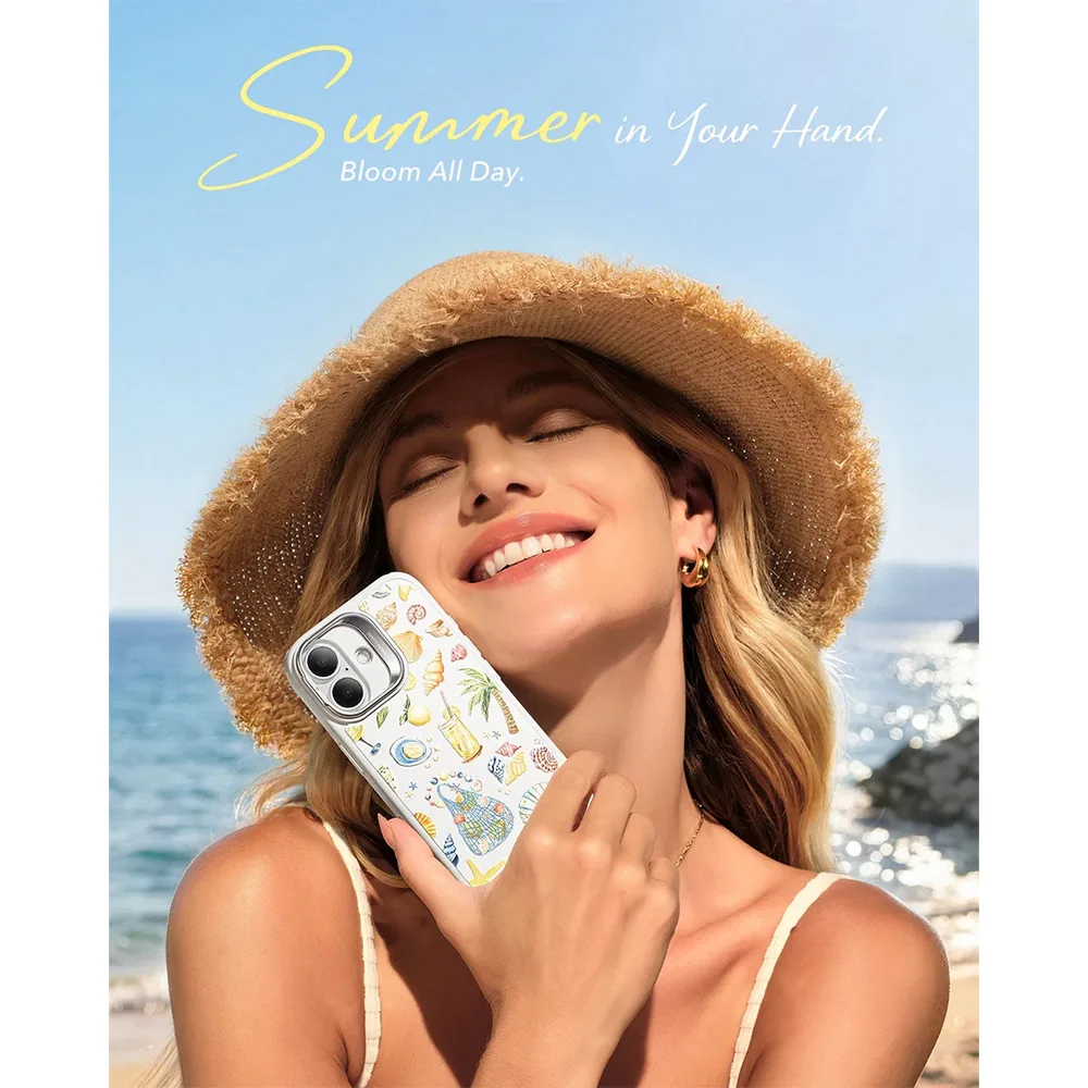 ESR รุ่น Classic Hybrid Case with Stash Stand (Camera Control Button) - เคส iPhone 17 - สี Coastal Summer 7 ESR รุ่น Classic Hybrid Case with Stash Stand (Camera Control Button) - เคส iPhone 17 - สี Coastal Summer - Image 7