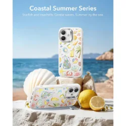 ESR รุ่น Classic Hybrid Case with Stash Stand (Camera Control Button) - เคส iPhone 17 - สี Coastal Summer 9 ESR รุ่น Classic Hybrid Case with Stash Stand (Camera Control Button) - เคส iPhone 17 - สี Coastal Summer