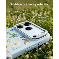 ESR รุ่น Classic Hybrid Case with Stash Stand (Camera Control Button) - เคส iPhone 17 Pro Max - สี Tropical Paradise 13 ESR รุ่น Classic Hybrid Case with Stash Stand (Camera Control Button) - เคส iPhone 17 Pro Max - สี Tropical Paradise