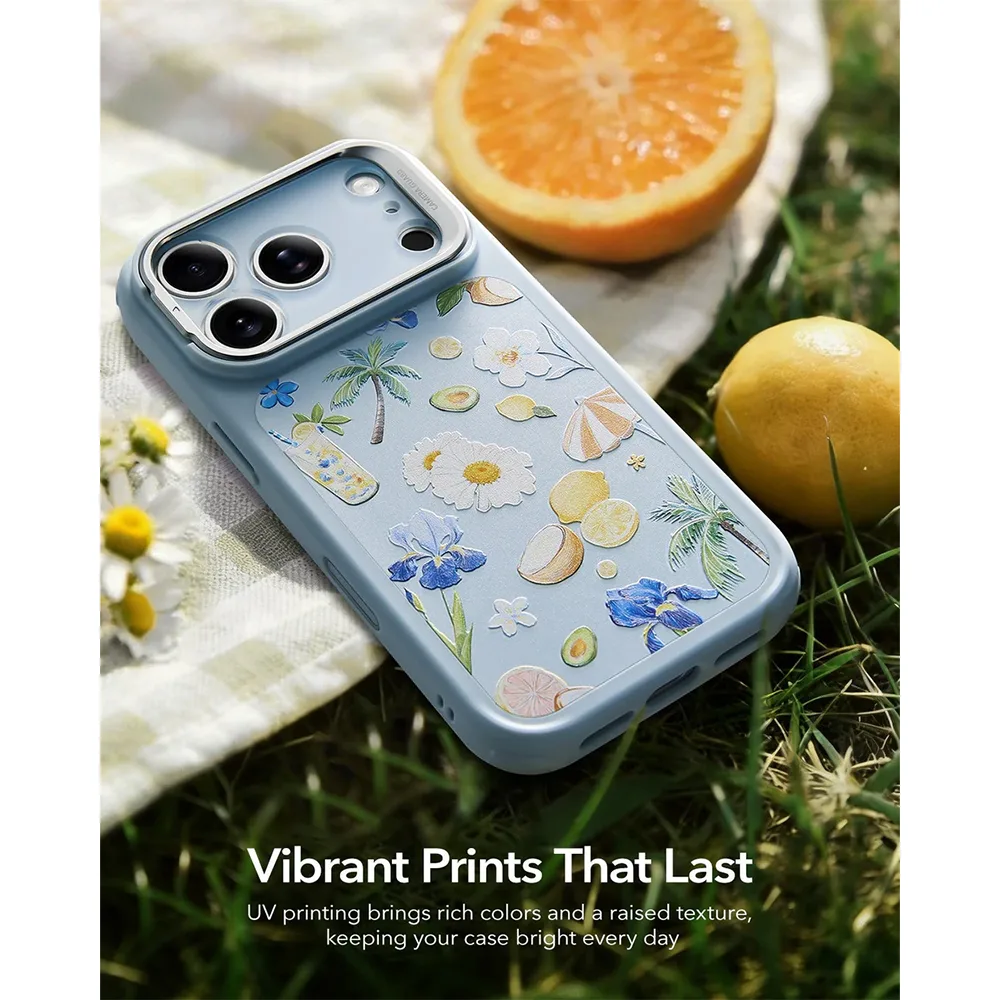 ESR รุ่น Classic Hybrid Case with Stash Stand (Camera Control Button) - เคส iPhone 17 Pro Max - สี Tropical Paradise 5 ESR รุ่น Classic Hybrid Case with Stash Stand (Camera Control Button) - เคส iPhone 17 Pro Max - สี Tropical Paradise - Image 5