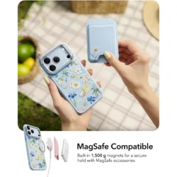 ESR รุ่น Classic Hybrid Case with Stash Stand (Camera Control Button) - เคส iPhone 17 Pro Max - สี Tropical Paradise 11 ESR รุ่น Classic Hybrid Case with Stash Stand (Camera Control Button) - เคส iPhone 17 Pro Max - สี Tropical Paradise