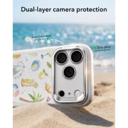 ESR รุ่น Classic Hybrid Case with Stash Stand (Camera Control Button) - เคส iPhone 17 Pro Max - สี Coastal Summer 13 ESR รุ่น Classic Hybrid Case with Stash Stand (Camera Control Button) - เคส iPhone 17 Pro Max - สี Coastal Summer
