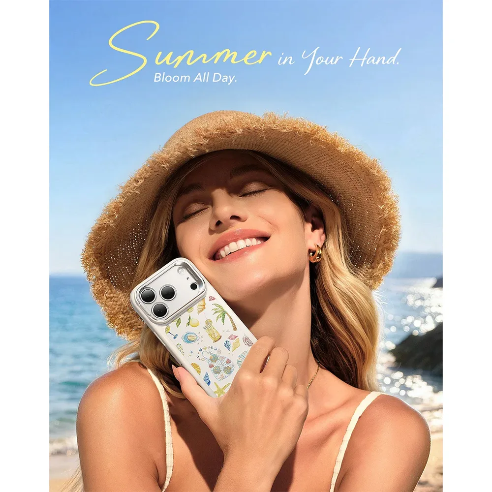 ESR รุ่น Classic Hybrid Case with Stash Stand (Camera Control Button) - เคส iPhone 17 Pro Max - สี Coastal Summer 7 ESR รุ่น Classic Hybrid Case with Stash Stand (Camera Control Button) - เคส iPhone 17 Pro Max - สี Coastal Summer - Image 7