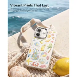 ESR รุ่น Classic Hybrid Case with Stash Stand (Camera Control Button) - เคส iPhone 17 - สี Coastal Summer 13 ESR รุ่น Classic Hybrid Case with Stash Stand (Camera Control Button) - เคส iPhone 17 - สี Coastal Summer