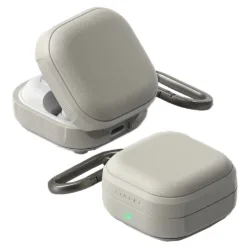 Ringke รุ่น Onyx Magnetic - เคส Galaxy Buds 4 Pro - สี Warm Gray