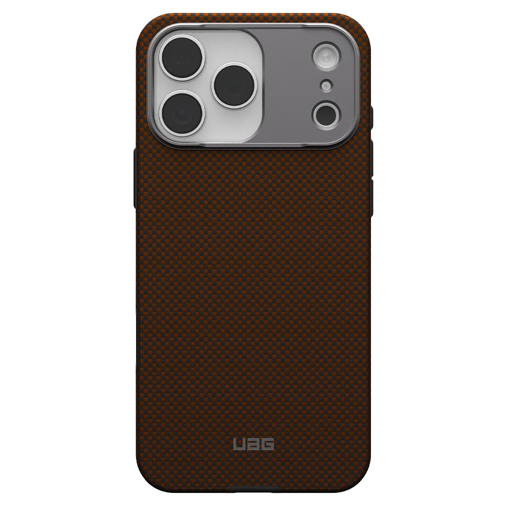 UAG รุ่น Fibr Armr (Magsafe) - เคส iPhone 17 Pro - สี Orange/Charcoal 1 UAG รุ่น Fibr Armr (Magsafe) - เคส iPhone 17 Pro - สี Orange/Charcoal