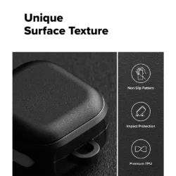 Ringke รุ่น Onyx Magnetic - เคส Galaxy Buds 4 Pro - สี Black