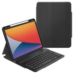 WiWU รุ่น Protective Keyboard Case - เคส iPad 11" (A16/2025), iPad 10.9" (10th/2022) - สี Black (EN)