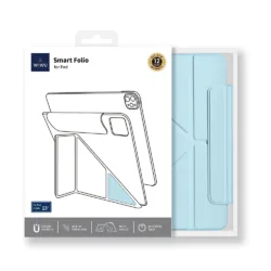 WiWU รุ่น Smart Folio Case (Wi-004) - เคส iPad Pro 13" (7th/2024) - สี Black 9 WiWU รุ่น Smart Folio Case (Wi-004) - เคส iPad Pro 13" (7th/2024) - สี Black