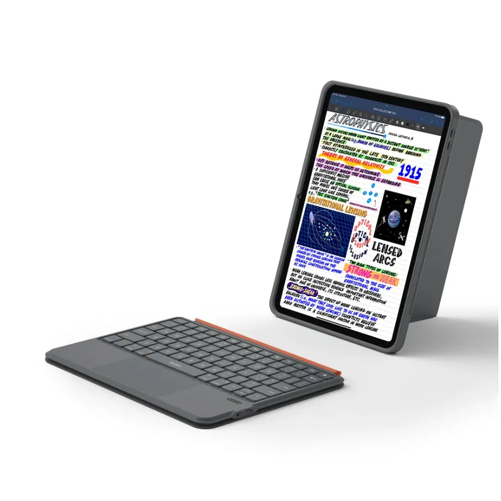 WiWU รุ่น Combo 3-in-1 Case - เคส iPad Air 13" (M3/M2) - สี Grey (EN) 7 WiWU รุ่น Combo 3-in-1 Case - เคส iPad Air 13" (M3/M2) - สี Grey (EN) - Image 7