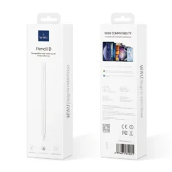 WiWU รุ่น Pencil D - ปากกา Stylus - สี White