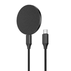 WiWU รุ่น Kevlar Wireless Charger (Wi-W034) - แท่นชาร์จไร้สาย - สี Kevlar