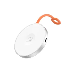 WiWU รุ่น Coin 3-in-1 Wireless Charger (Wi-W037) - แท่นชาร์จไร้สาย - สี White