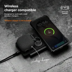 VRS รุ่น Modern Lock - เคส Galaxy Buds 4/ 4 Pro - สี Peach/Coral