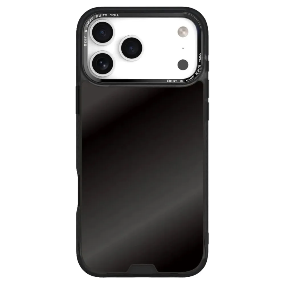 Hoda รุ่น DIVERSE Case (MagSafe) - เคส iPhone 17 Pro - สี Black Mirror Backplate 1 Hoda รุ่น DIVERSE Case (MagSafe) - เคส iPhone 17 Pro - สี Black Mirror Backplate