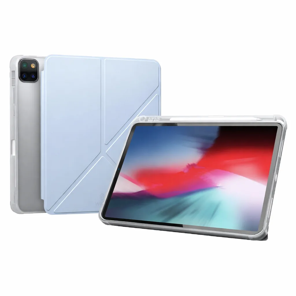 WiWU รุ่น Classic III Case - เคส iPad Pro 11" (5th/2024) - สี Light Blue 1 WiWU รุ่น Classic III Case - เคส iPad Pro 11" (5th/2024) - สี Light Blue