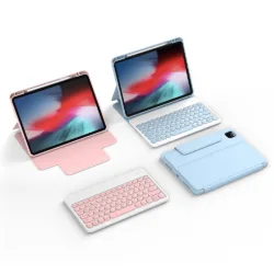 WiWU รุ่น Protective Keyboard Case - เคส iPad 11" (A16/2025), iPad 10.9" (10th/2022) - สี Pink (EN)