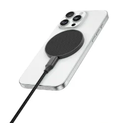 WiWU รุ่น Kevlar Wireless Charger (Wi-W034) - แท่นชาร์จไร้สาย - สี Kevlar