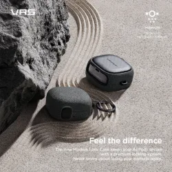 VRS รุ่น Modern Lock - เคส Galaxy Buds 4/ 4 Pro - สี Peach/Coral