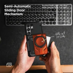 VRS รุ่น Damda Glide Hybrid - เคส Galaxy S26 Ultra - สี Fiesta Orange