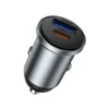 WiWU รุ่น Nano Lite A+C Fast Car Charger 35W (Wi-CC030) - ที่ชาร์จในรถ - สี Gray 10 WiWU รุ่น Nano Lite A+C Fast Car Charger 35W (Wi-CC030) - ที่ชาร์จในรถ - สี Gray