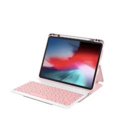 WiWU รุ่น Protective Keyboard Case - เคส iPad 11" (A16/2025), iPad 10.9" (10th/2022) - สี Pink (EN)