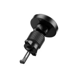 WiWU รุ่น Warriors Magnetic Car Wireless Charger (CH-325) - แท่นชาร์จไร้สายติดช่องแอร์ในรถ - สี Black