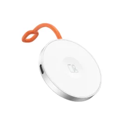 WiWU รุ่น Coin 3-in-1 Wireless Charger (Wi-W037) - แท่นชาร์จไร้สาย - สี White