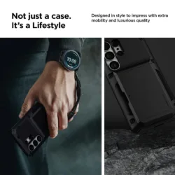 VRS รุ่น Damda Glide Pro - เคส Galaxy S26 Ultra - สี Black