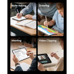 Metapen รุ่น Stylus A8 - ปากกา iPad (2018-2025) - สี White