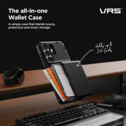 VRS รุ่น Damda Glide Pro - เคส Galaxy S26 Ultra - สี Black