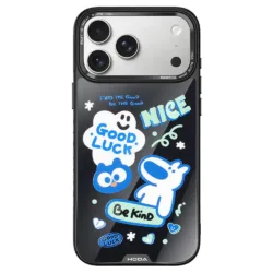 Hoda X Aoyao & Heibao รุ่น DIVERSE Case (MagSafe) - เคส iPhone 17 Pro Max - ลาย Good Luck (Black Mirror)