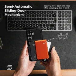 VRS รุ่น Damda Glide Pro - เคส Galaxy S26 Ultra - สี Black