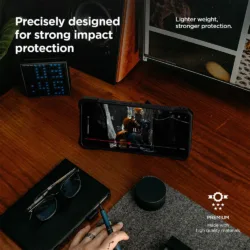 VRS รุ่น QuickStand Pro - เคส Galaxy S26 Ultra - สี Black